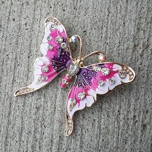Butterfly Brooch NWT